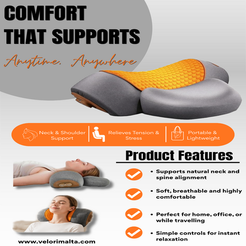 3-in-1 Neck Massager Pillow