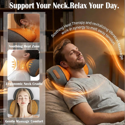 3-in-1 Neck Massager Pillow