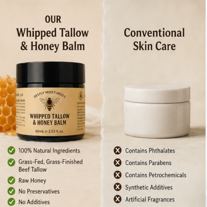 HONEY & WHIPPED BEEF TALLOW MOISTURIZER